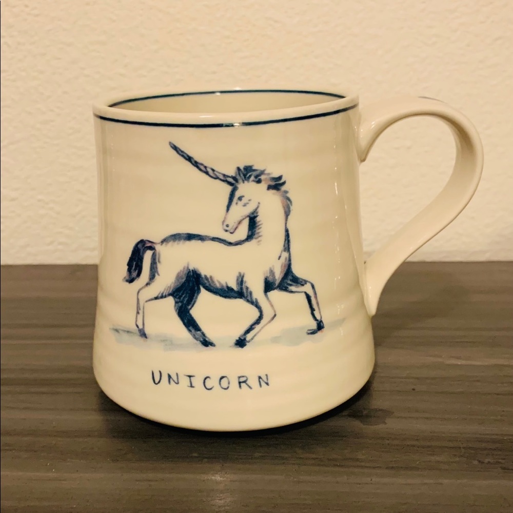 Antropologie Moly Hatch Unicorn 12oz Mug